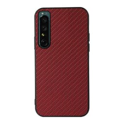 Hiilikuituinen kuori Sony Xperia 1 IV - Punainen