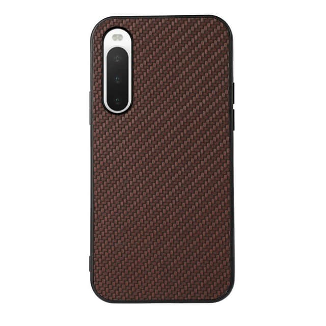 Kolfiber skal Sony Xperia 10 IV - Brun