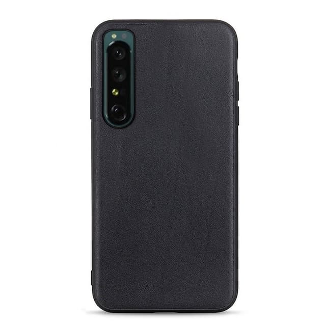 Nahka kuori Sony Xperia 1 IV - Musta
