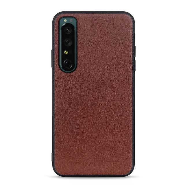 Læder cover Sony Xperia 1 IV - Brun