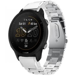 Armband rostfritt stål Garmin Forerunner 955 - Silver