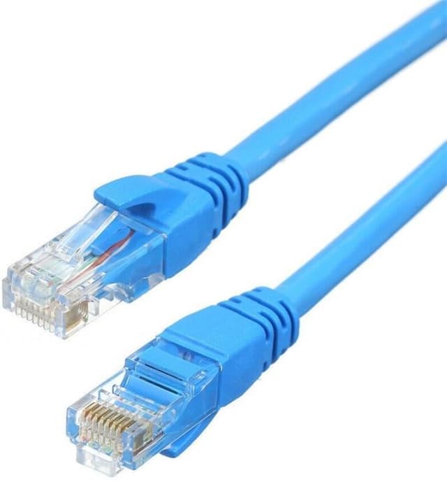NORDIQZENZ Nätverkskabel FTP RJ45 Cat6 7m, Blå