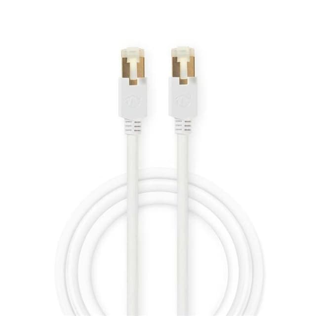 Cat 6 F/UTP-nätverkskabel | RJ45 (8P8C) hane - RJ45 (8P8C) hane | 5.0 m | Vit