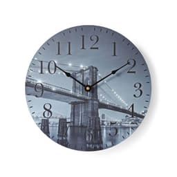 Rund veggklokke | 30 cm diameter | Brooklyn Bridge-bilde