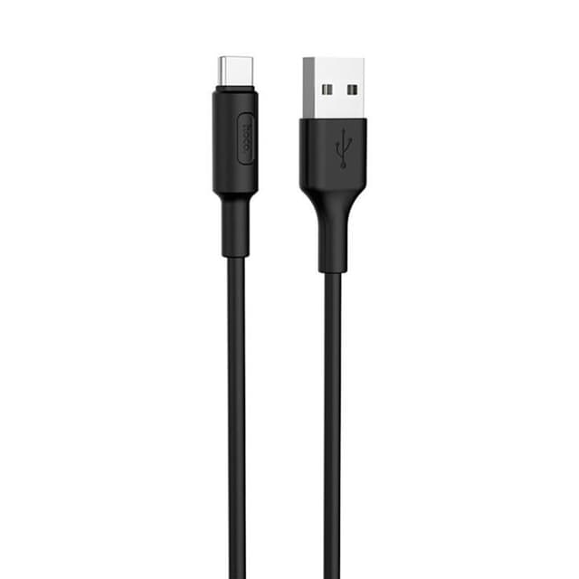 HOCO Soarer X25 USB Type-C kabel 1m, Svart