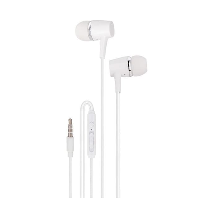 Maxlife MXEP-02 - In-Ear hörlurar med mic, Vit