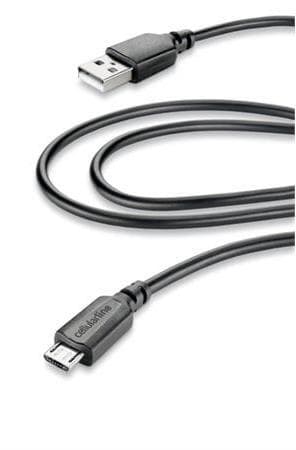 Cellularline Laddkabel Micro-USB 3 m