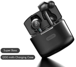 True Wireless Headset med Bluetooth V 5.0, Svart