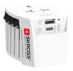 SKross MUV World USB-A/USB-C matka-adapteri 3310008