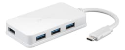 USB-C to 4-Port USB 3.0 Hub - USB-C connector