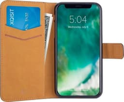 Xqisit Slimmat plånboksfodral till iPhone X/XS