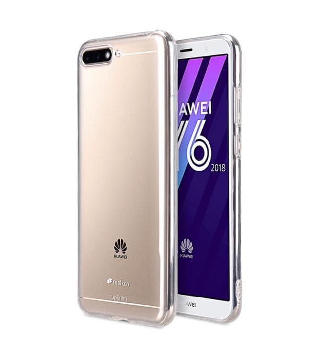 Transparent TPU-skal för Huawei Y6 2018