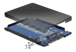 DeLOCK 22-pin SATA till M.2 (NGFF) converter, 2,5"", 6GB/s
