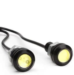 COB DRL - kjørelys 3W, 12V, 2-pakning (DRL007)