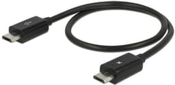 DeLOCK Power Sharing Cable, Type Micro B han - Type Micro B han OTG, 0
