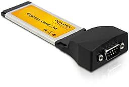 DeLOCK ExpressCard 34mm, Seriel RS-232, 1xDB9han-kontakt, integreret U