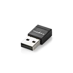 Langattoman Verkon Dongle + Antenni | AC600 | Kaksoiskaista | Musta