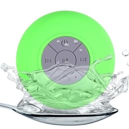 Vandtæt Bluetooth-højttaler med sugekop (grøn)