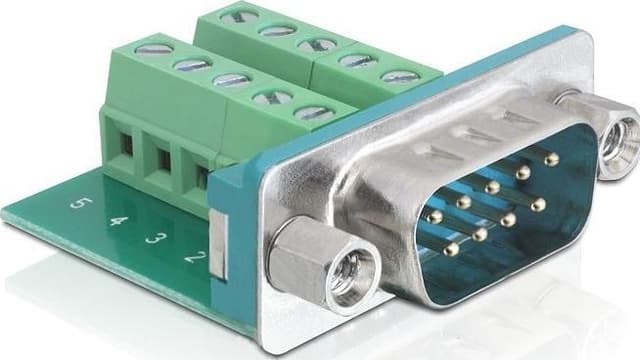 TRAG Adapter Terminalblokk, Sub-D 9Pin St.