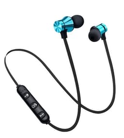 Trådlösa Bluetooth Hörlurar, Vattentålig, Svartblå