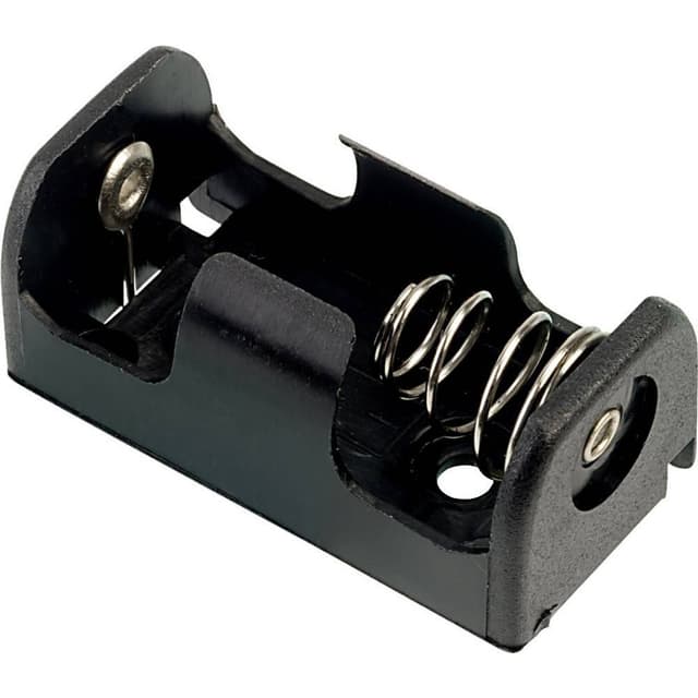 TRU COMPONENTS BH-1/2AA-2P Batteriholder 1 1/2 AA Kontaktpol
