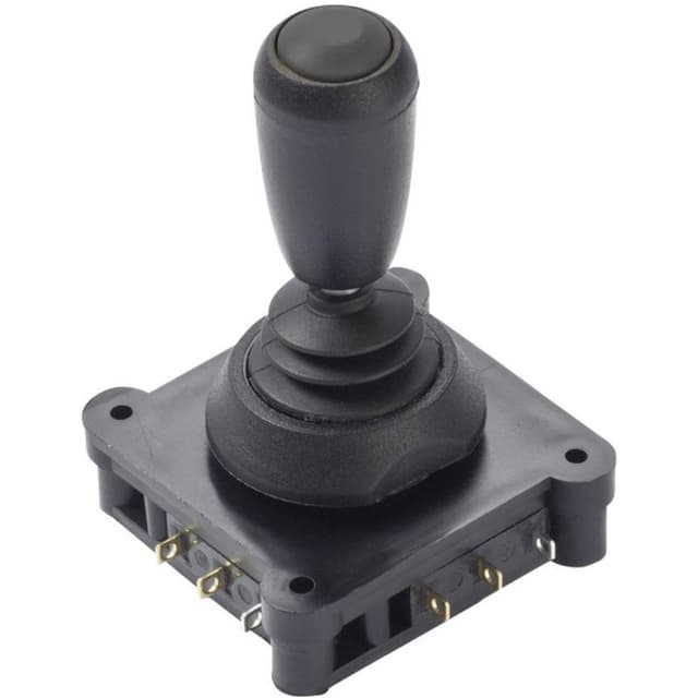 Joystick 250 V/AC Vred Ledning, öppen ände IP67 APEM