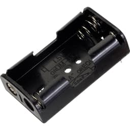 TRU COMPONENTS BH-321-1P Batteriholder 2 R6 (AA) Kontaktpol