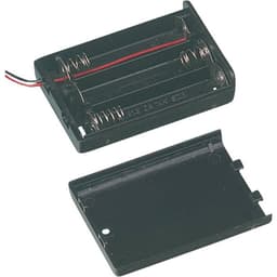 TRU COMPONENTS SBH-331A Batterihållare 3x AA (R6) Kabel