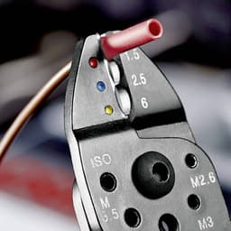 Knipex 97 21 215 97 21 215 Crimptång Isolerad kabelsko,