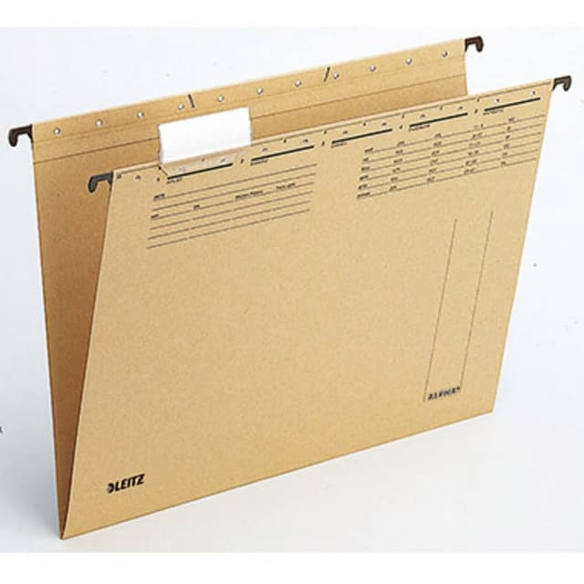 Leitz Hängmapp Alpha DIN A4 Naturbrun 19150000 1 st