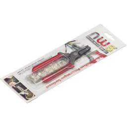 NWS 143-TS Prestang 151 dele Kabelsko, Tvillingledningsendemuffer 0.5 til 2.5 mm² Inkl. sortiment af kabeltyll