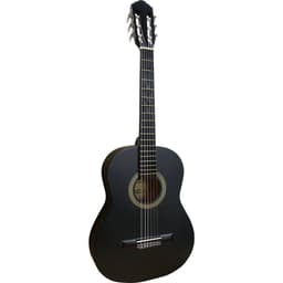 MSA Musikinstrumente MI 36 B Koncertguitar 3/4 Sort