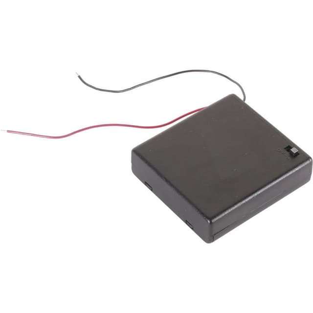Velleman BH341BSAA Batterihållare 4x AA (R6) Kabel (L x