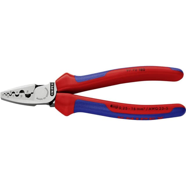 Knipex 97 72 180 97 72 180 Crimptång Ändhylsor 0.25
