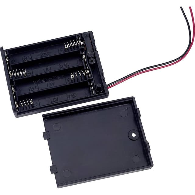 TRU COMPONENTS SBH441AS Batterihållare 4x AAA (R03)