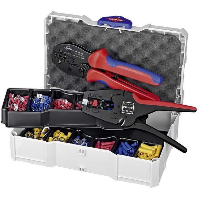 Knipex 97 90 22 Crimptång Isolerad kabelsko, Isolerat