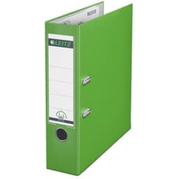 Leitz mapp 80mm DIN A4 gråpapp, återvunnen,