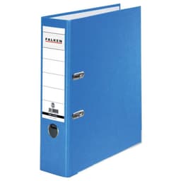 Falken Mappe FALKEN Recycolor A4 Rygbredde: 80 mm Blå 2 bøjler 11285673