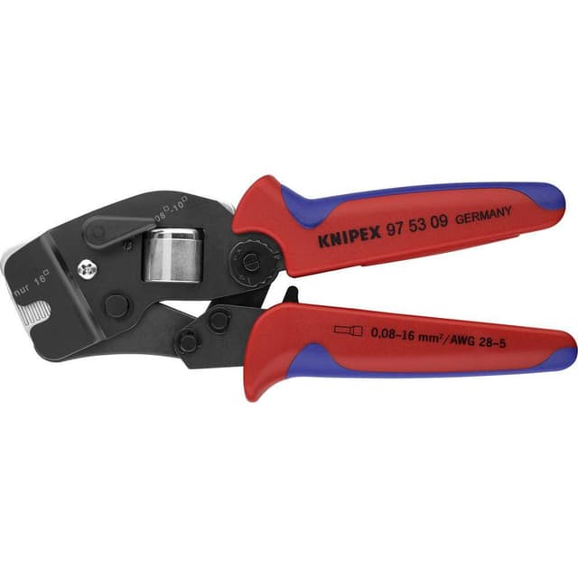 Knipex 97 53 09 Crimptång Ändhylsor 0.08 till 16 mm²