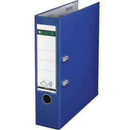 Leitz mapp 80mm DIN A4 gråpapp, återvunnen,