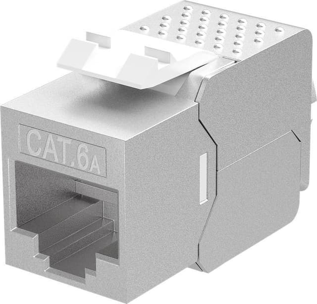 Goobay Keystone-moduuli RJ45 CAT 6A, STP, ohut