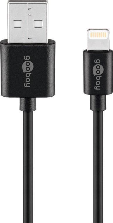 Goobay Lightning USB-lade- og synkroniseringskabel