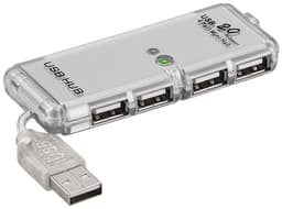 4 porter USB 2.0 Hi Speed HUB