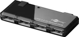 4-veis USB 2.0 Hi-Speed HUB
