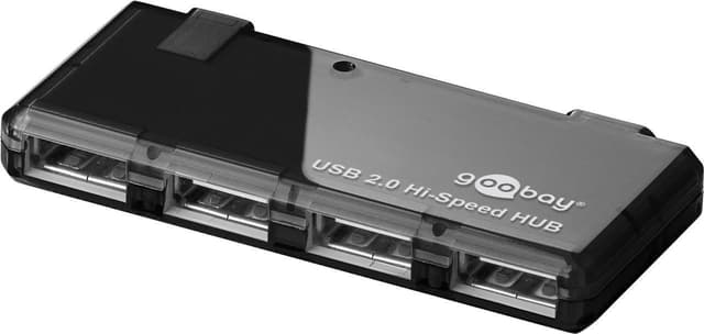 4-veis USB 2.0 Hi-Speed HUB