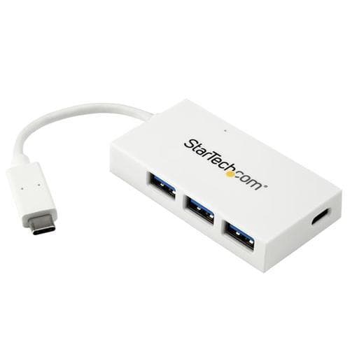 StarTech.com HB30C3A1CFBW, USB 3.2 Gen 1 (3.1 Gen 1) Type-C, USB 3.2 Gen 1 (3.1