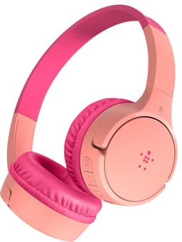 Belkin SOUNDFORM Mini trådlösa on-ear hörlurar (rosa)