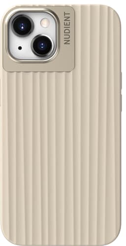 Nudient Bold iPhone 13 cover (beige)