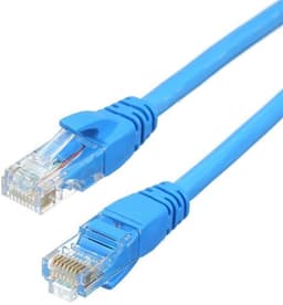 NORDIQZENZ Nätverkskabel RJ45 Cat6 50cm, Blå
