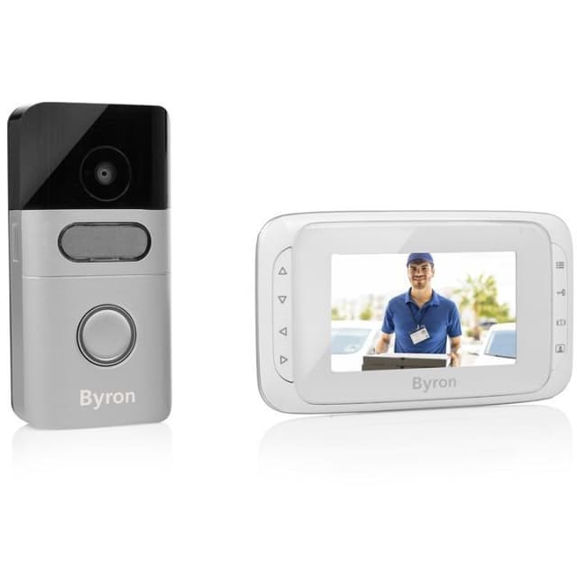 Byron Videodörrklocka 4,3"" Trådlös 2